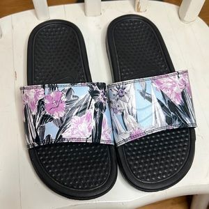 Nike Floral Slides